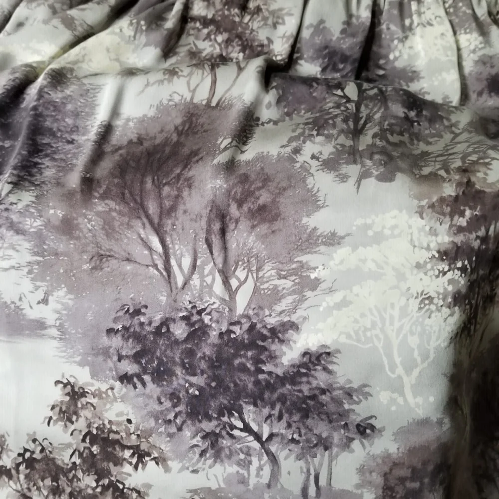 Calvin Klein Silk Botanical Skirt size 14
